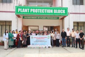 Exposure Visit Cum Training Programme For Farmers From Socunoma At Nagaland University