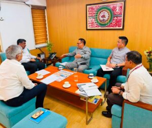 T.R. Zeliang Holds Key Meeting With MoRTH Officials On Major Highway Projects